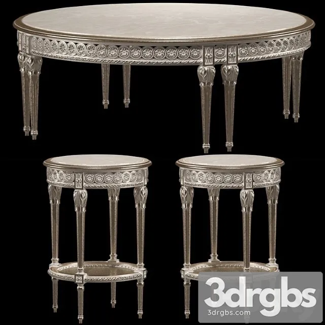Kosovart Valeria Coffee Tables 3D Model Download