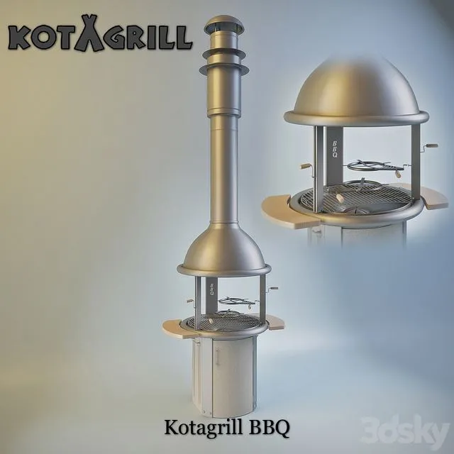 Kotagrill BBQ 3D Model Kotagrill BBQ 3D Model