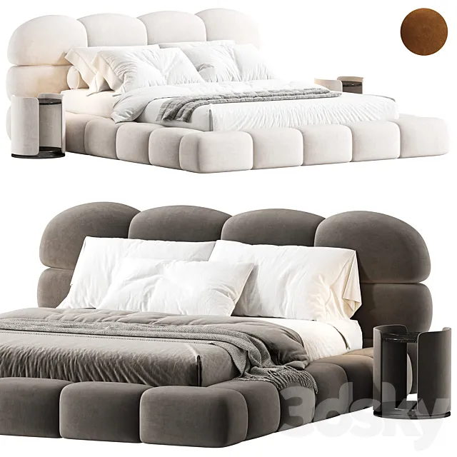 KOTILA Bed By Artipieces 3D Model KOTILA Bed By Artipieces 3D Model