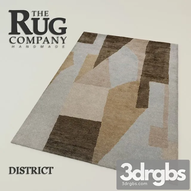 Kovier District The Rug Company 3D Model Download