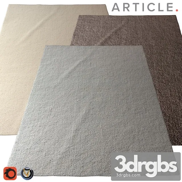 Kovior Article Texa 2400kh3000 3 Tsveta 1 3D Model Download