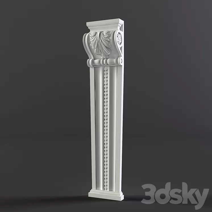 Kragstein (700×150) 3D Model Kragstein (700×150) 3D Model