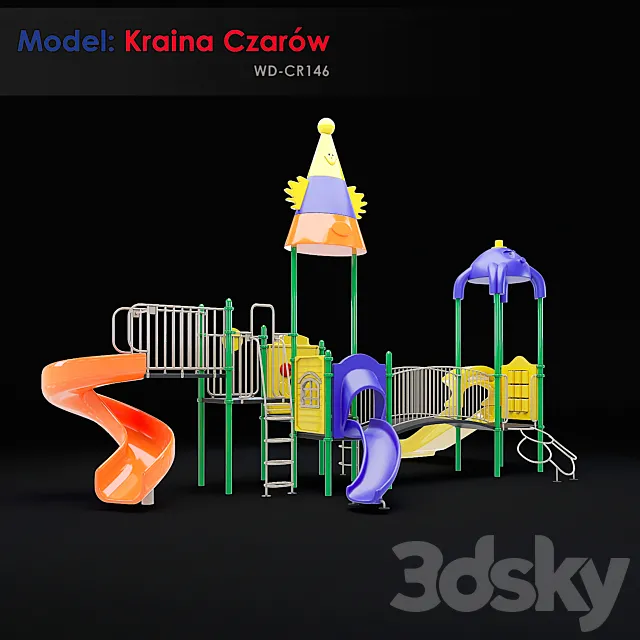 Kraina Czarow (WD-CR146) 3D Model Kraina Czarow (WD-CR146) 3D Model