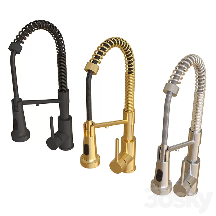 Kraus Faucet 3D Model