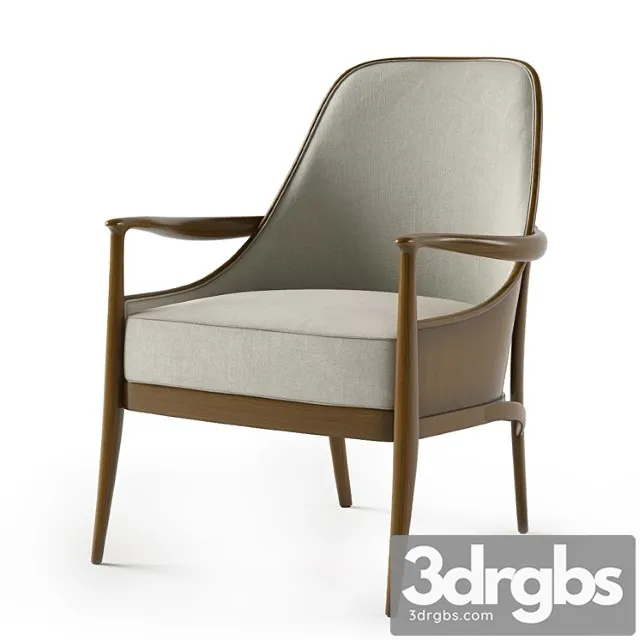 Kravet copenhagen lounge chair 3D Model Download