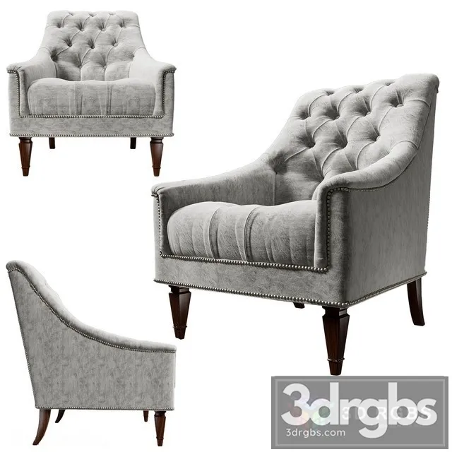 Kreslo HoReCa53 Elegans 3D Model Download