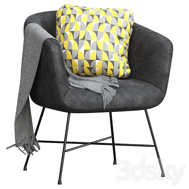 kreslo jysk fausing 3D Model