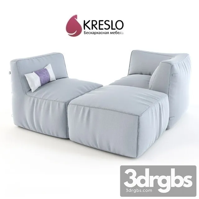 Kreslo Sofa 3D Model Download Kreslo Sofa 3D Model Download