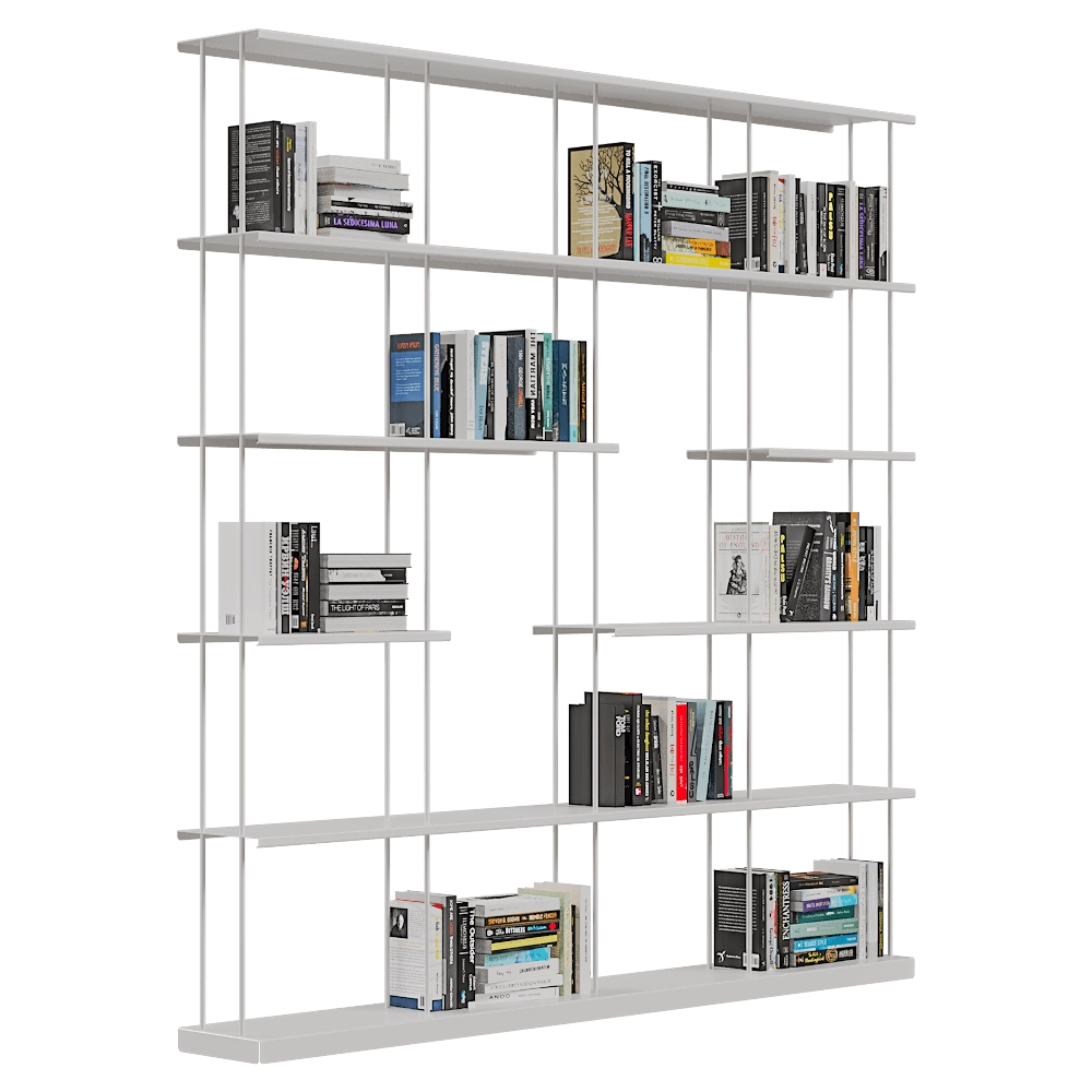 Kriptonite – Wall system of shelves Krossing Maxi 3D Model Kriptonite – Wall system of shelves Krossing Maxi 3D Model