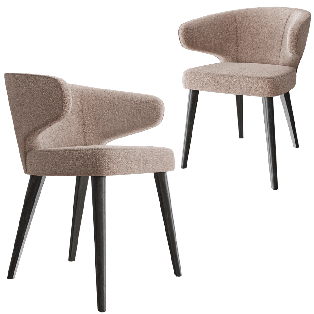 KRISTIE – Armchair Hudson 12 3D Model KRISTIE – Armchair Hudson 12 3D Model