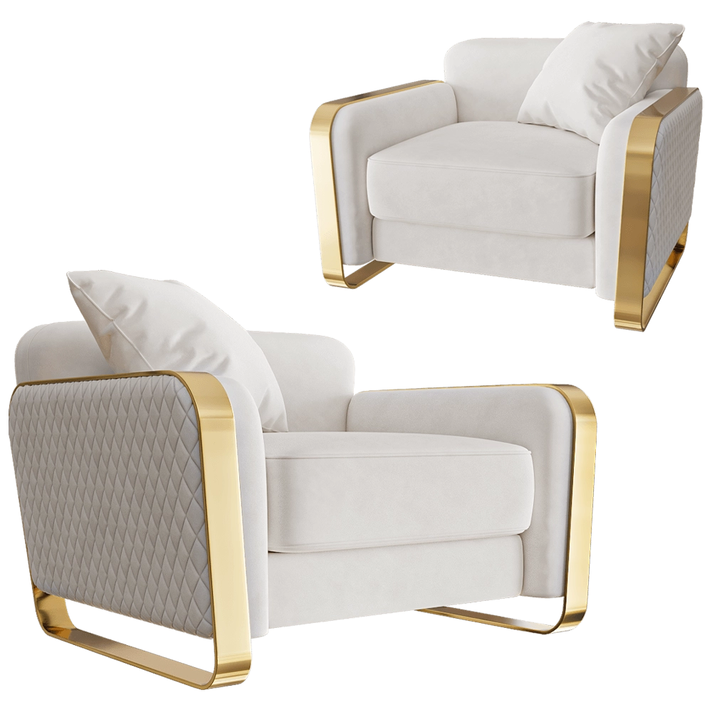 KRISTIE – Armchair Los Angeles 3D Model KRISTIE – Armchair Los Angeles 3D Model