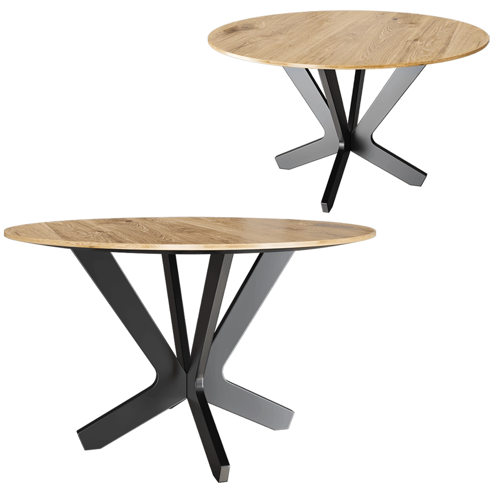 KRISTIE – Dining table Brighton 3D Model