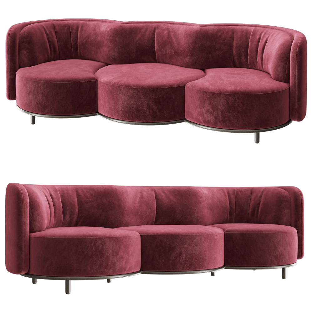 KRISTIE – Sofa Saint Tropez 3D Model