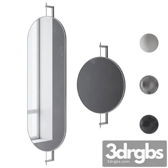 Kristina Dam Rotating Mirror 1 3D Model Download