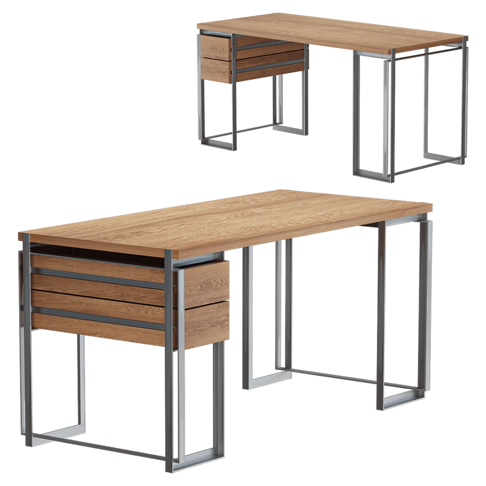 Kristina Dam Studio  – Desk Outline 3D Model