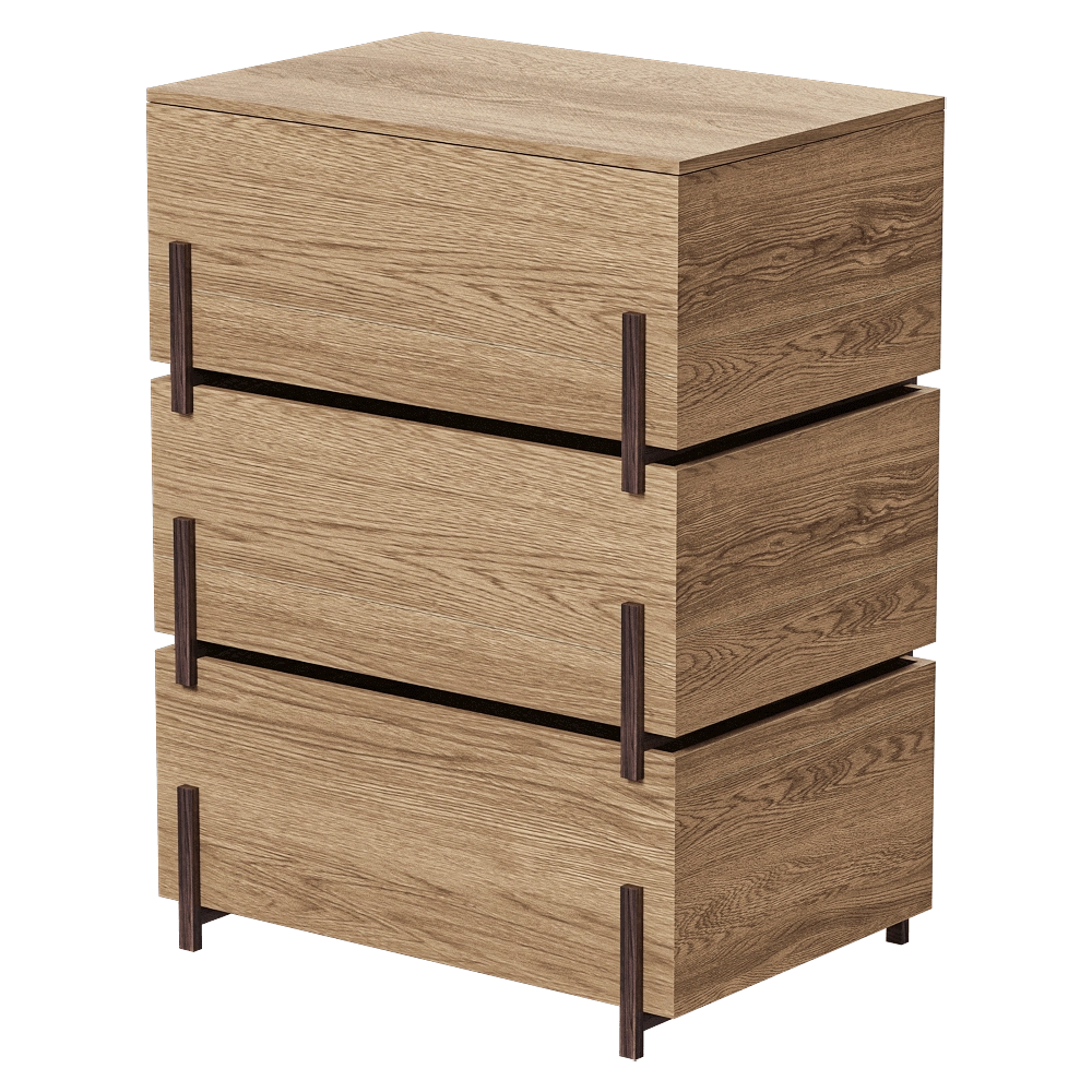 Kristina Dam Studio  – Storage boxes Stack 3D Model