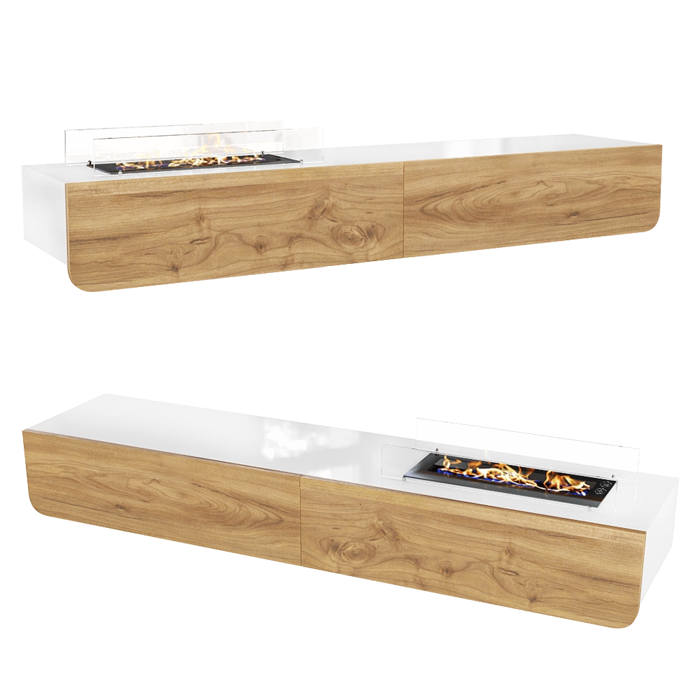 Kronco – Console-biofireplace Latelli 3D Model