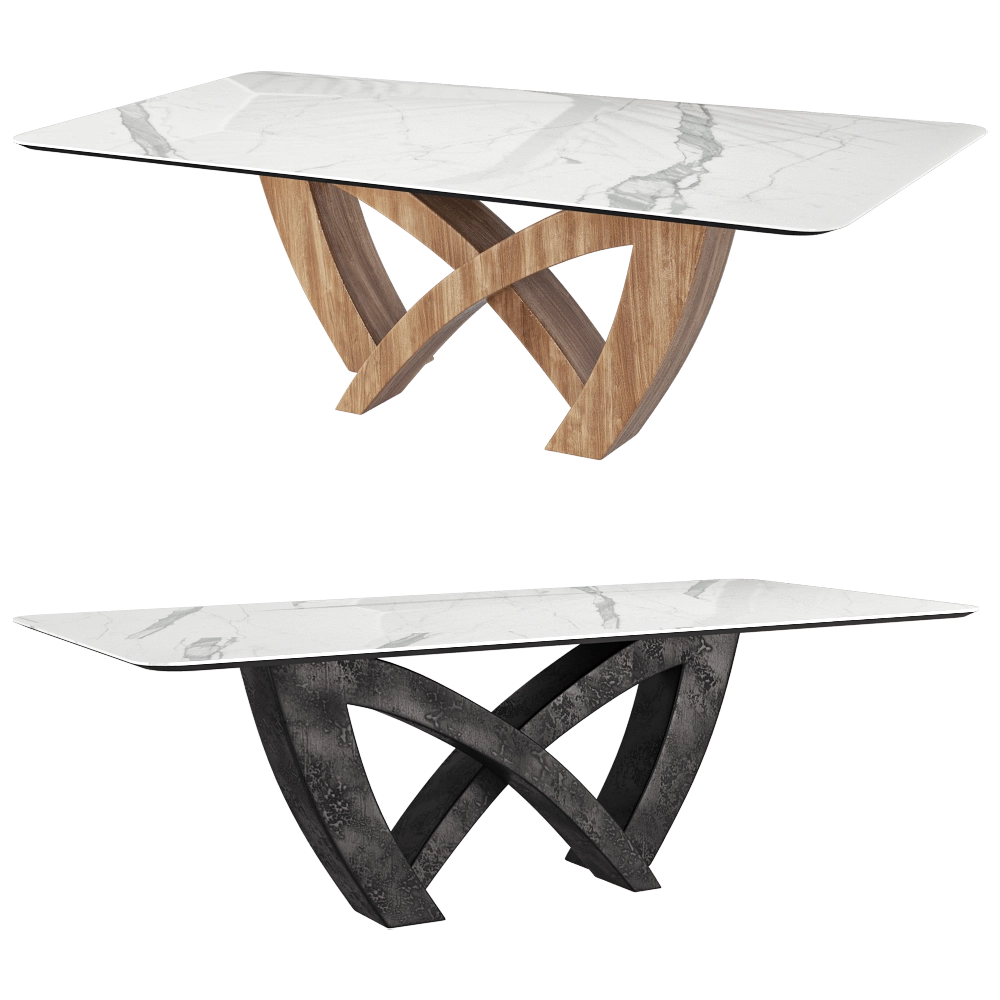 Kronco – Dining table Arch 3D Model