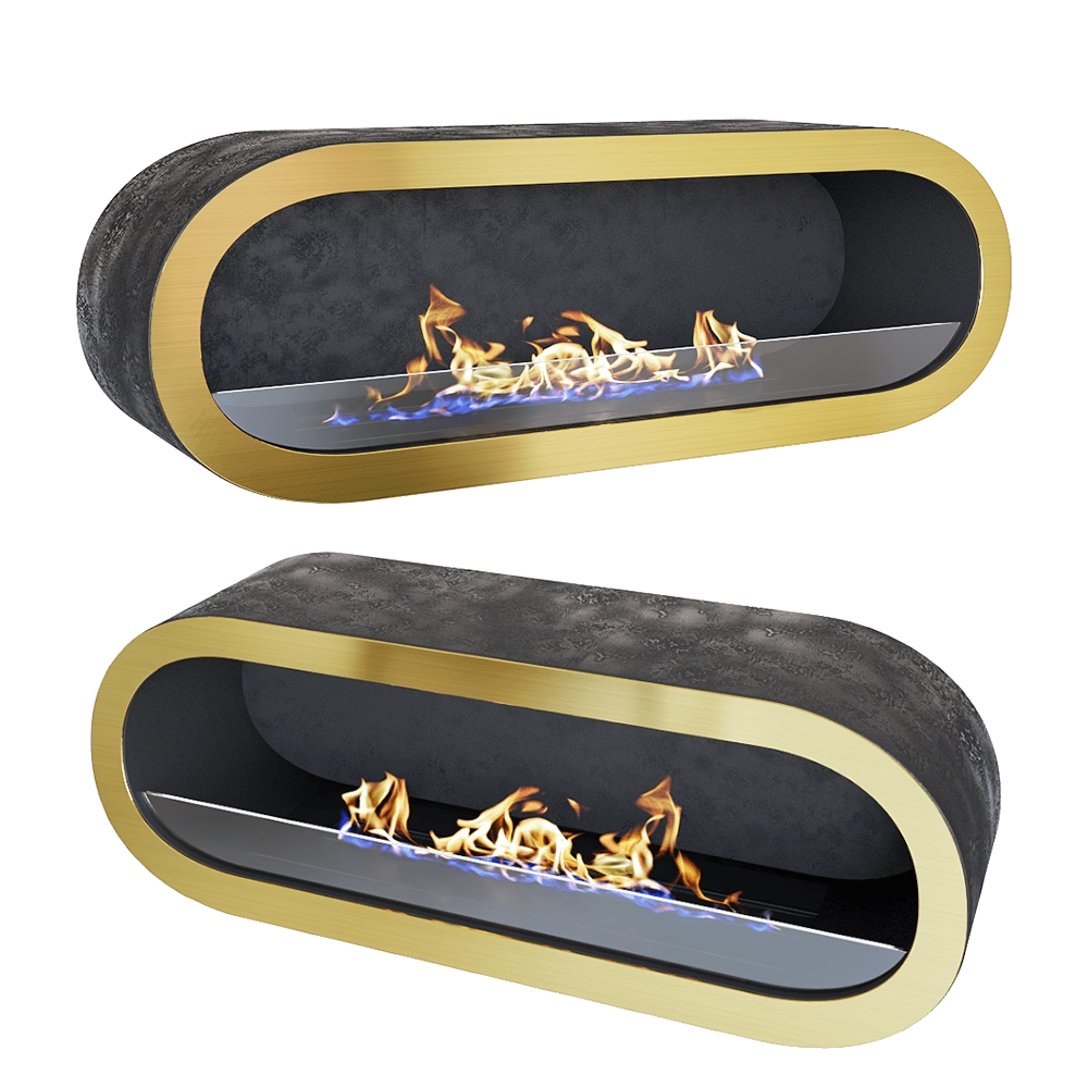 Kronco – Floor biofireplace Kronco Orac 3D Model