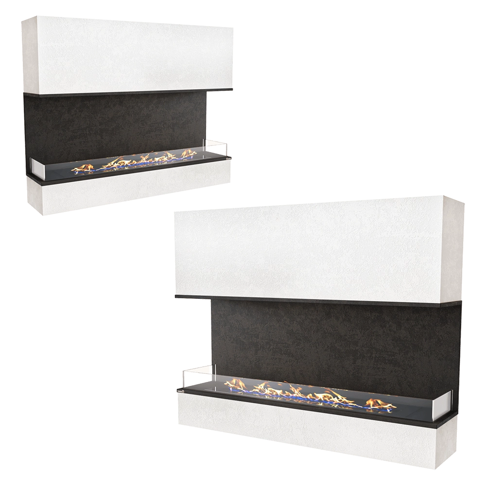 Kronco – Front biofireplace Classic Front 3D Model