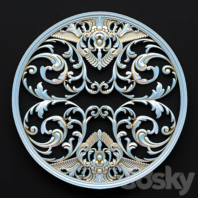 kruglidekor 3DModel kruglidekor 3DModel