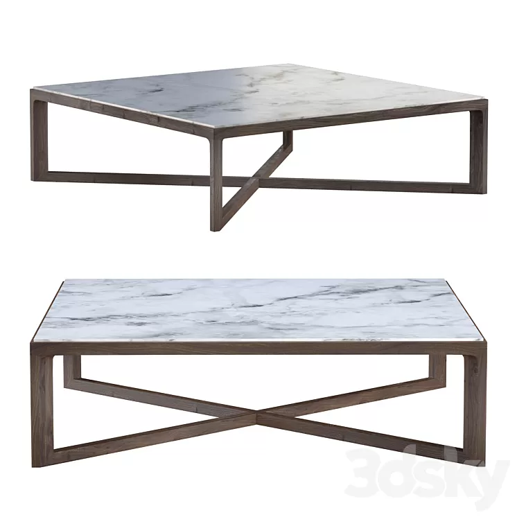 Krusin Coffee Table 3D Model Free Download