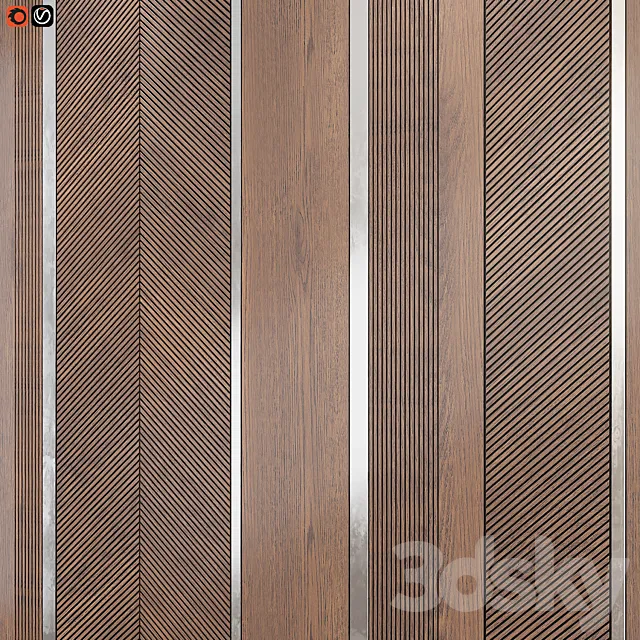 Krypton wall panels 3D Model Krypton wall panels 3D Model