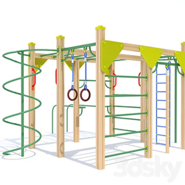 Ksil game complex 2 3D Model Ksil game complex 2 3D Model