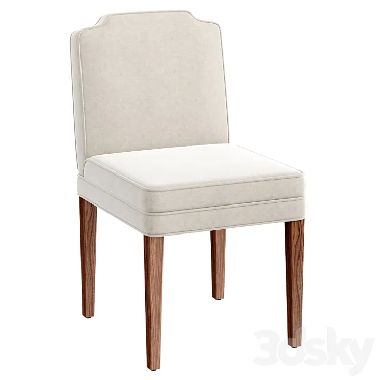 KST CUSHIONED DINING CHAIR 3D Model Free Download