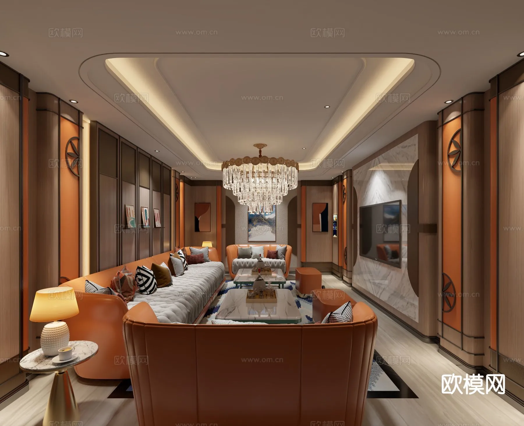 KTV Interior 3D Models – Karaoke – 072 – VRAY Render