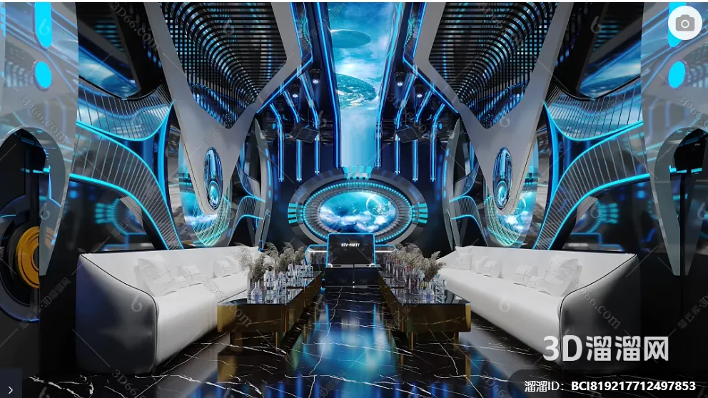 KTV Interior 3D Models – Karaoke – 142 – CORONA Render