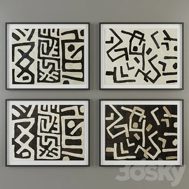 KUBA CLOTH PHOTOGRAPHY 3D Model KUBA CLOTH PHOTOGRAPHY 3D Model