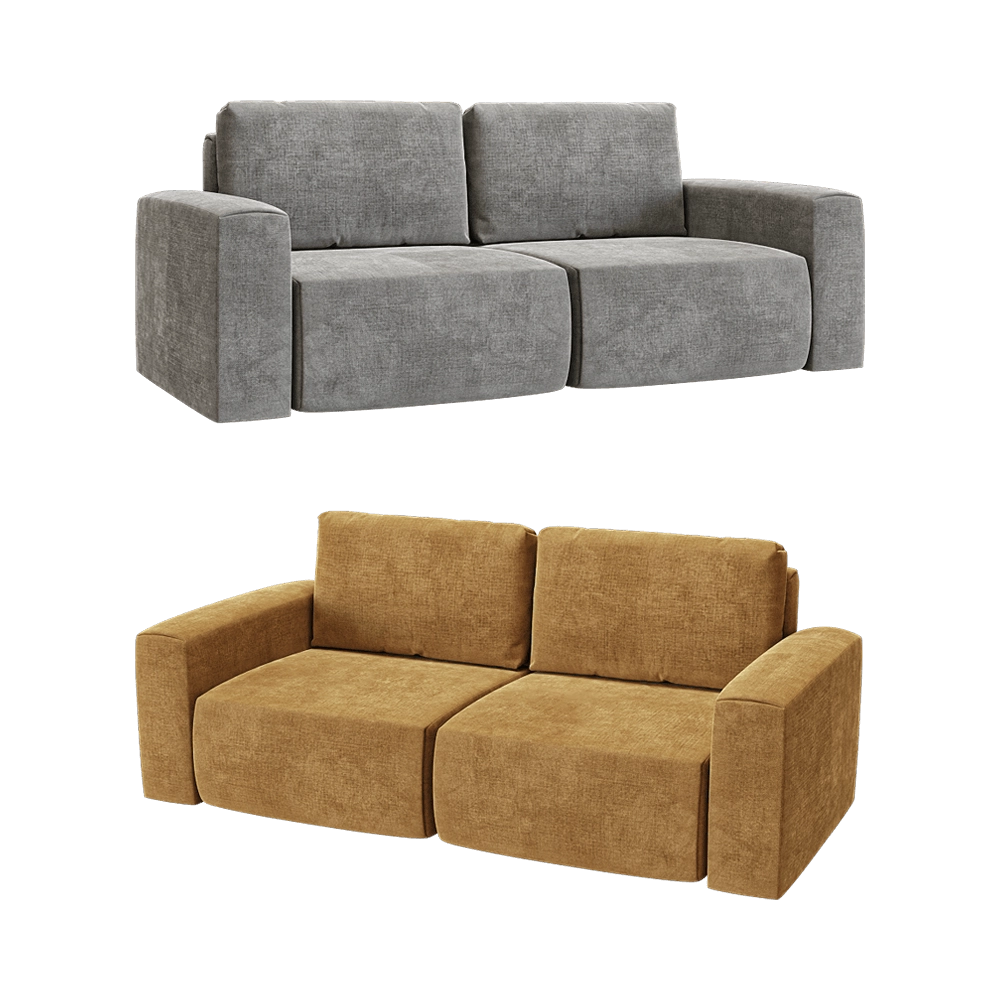 KULT – 2 seat sofa Aldo 10 35 3D Model KULT – 2 seat sofa Aldo 10 35 3D Model