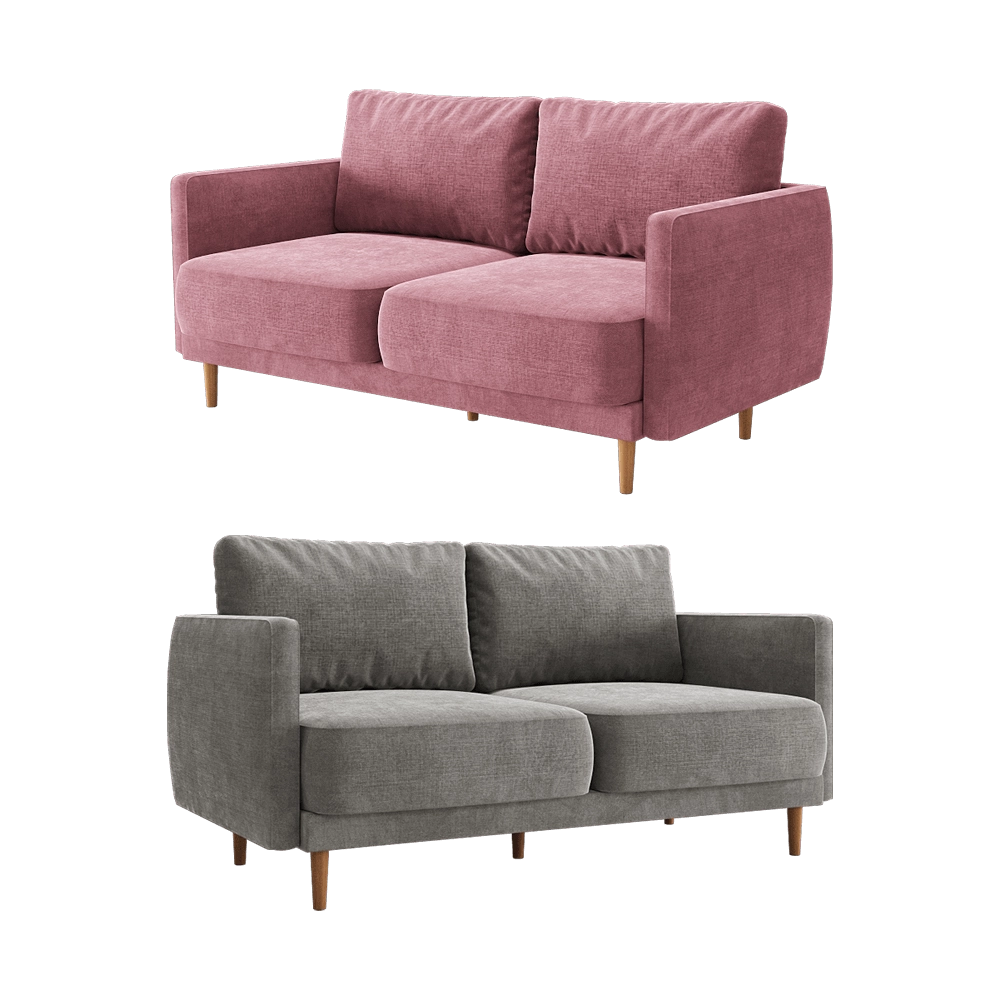KULT – 2 seat sofa Rene 06 34 3D Model KULT – 2 seat sofa Rene 06 34 3D Model