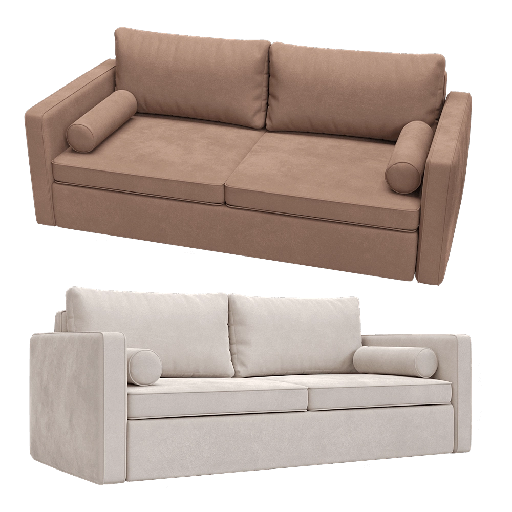KULT – 3-seater fixed sofa Moreno 1 3D Model KULT – 3-seater fixed sofa Moreno 1 3D Model