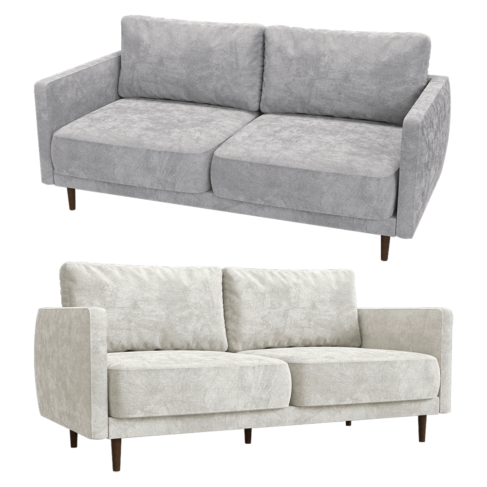 KULT – 3-seater fixed sofa Rene 3D Model KULT – 3-seater fixed sofa Rene 3D Model