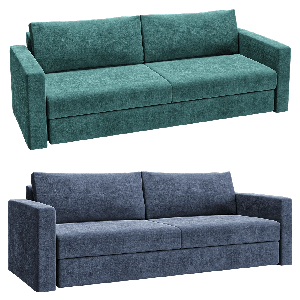 KULT – Folding sofa Hansen 3D Model KULT – Folding sofa Hansen 3D Model