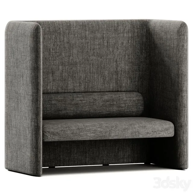 KUMO D High-back Sofa by IBEBI 3D Model KUMO D High-back Sofa by IBEBI 3D Model