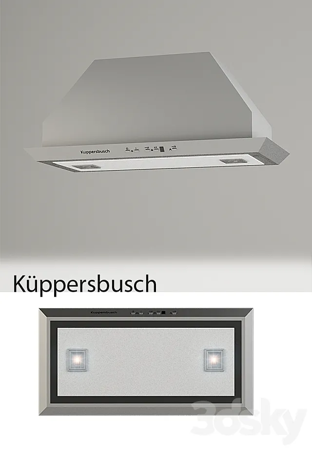 Kuppersbusch built-in Extractor LB 6700E 3DModel