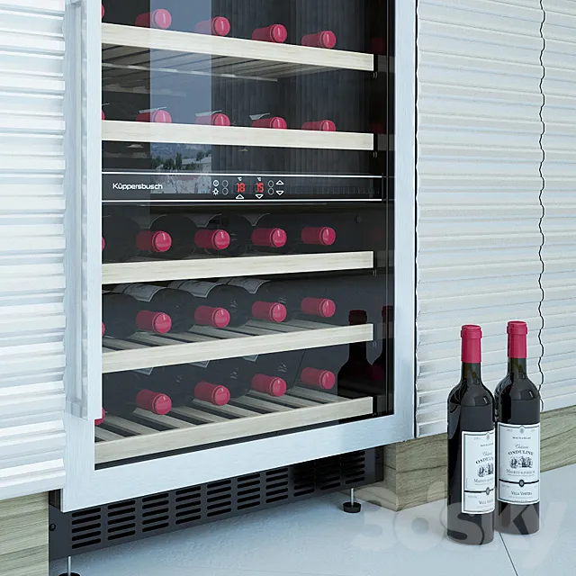 Kuppersbusch UWK 8200-0-2Z Wine Cabinet 3D Model