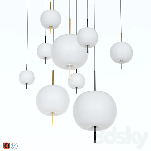 Kushi celling 3D Model Kushi celling 3D Model
