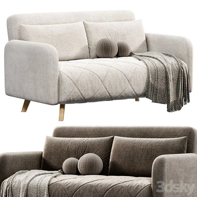 Kusken Sofa by divan 3D Model