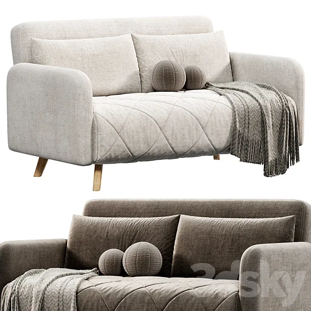Kusken Sofa by divan Kusken Sofa 3D Model