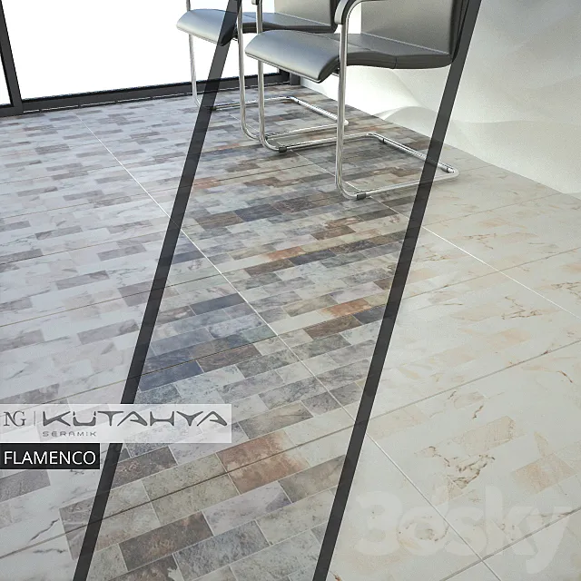 KUTAHYA SERAMIK FLAMENCO 3D Model KUTAHYA SERAMIK FLAMENCO 3D Model