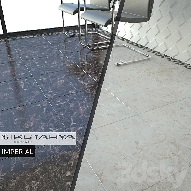 KUTAHYA SERAMIK IMPERIAL 3D Model KUTAHYA SERAMIK IMPERIAL 3D Model