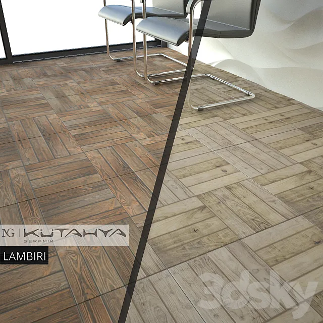 KUTAHYA SERAMIK LAMBIRI 3D Model KUTAHYA SERAMIK LAMBIRI 3D Model