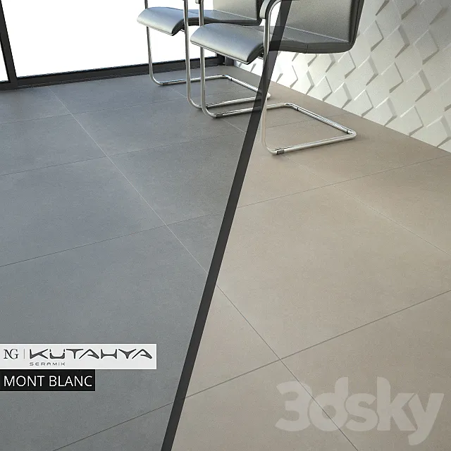 KUTAHYA SERAMIK MONT BLANC 3D Model KUTAHYA SERAMIK MONT BLANC 3D Model