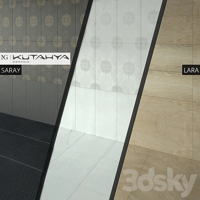 KUTAHYA SERAMIK SARAY LARA 3D Model KUTAHYA SERAMIK SARAY LARA 3D Model