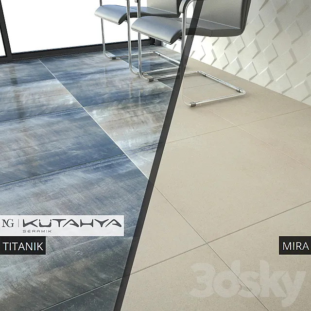 KUTAHYA SERAMIK TITANIK MIRA 3D Model KUTAHYA SERAMIK TITANIK MIRA 3D Model