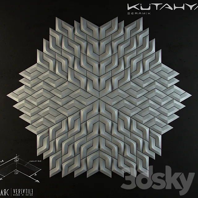KUTAHYA – VERSATILE ARC 3D Model KUTAHYA – VERSATILE ARC 3D Model